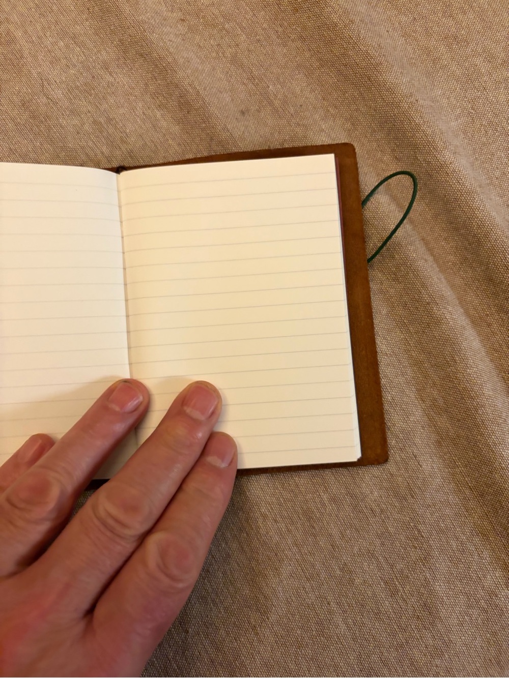 Traveler's Notebook Leather Cover in Brown - Picture 6 of 6
